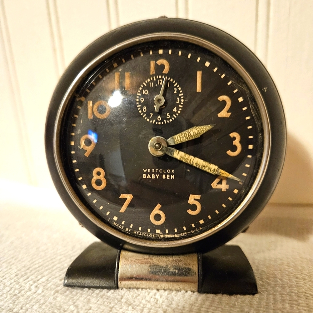 Westclox style 5 early 1940's Baby Ben clock